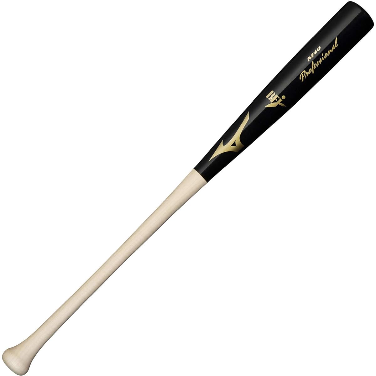 MIZUNO Hardball Wooden Bat Hardwood Professional 1CJWH17540 09 Black x Exposed Fabric M40 84cm