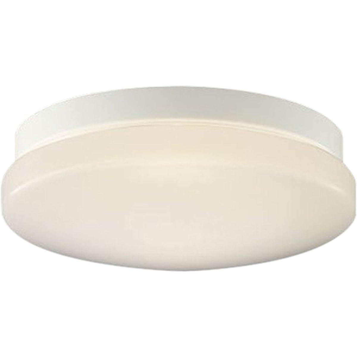 Koizumi Lighting Rainproof/moisture-proof under-eave ceiling, direct mounting/wall mounting, equivalent to FCL30W, bulb color, white AU45014L