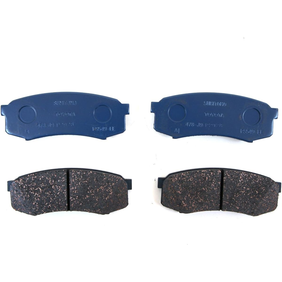 Toyota genuine parts 04466-60090 Rear brake pad set