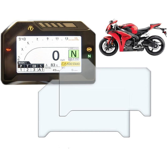 DEMUR Motorcycle Accessories Cluster Scratch Protection Film Screen Instrument CBR1000RR CBR 1000 RR CBR 1000RR 2018 2017 Dashboard Screen Protector (Size : 5 PCS)