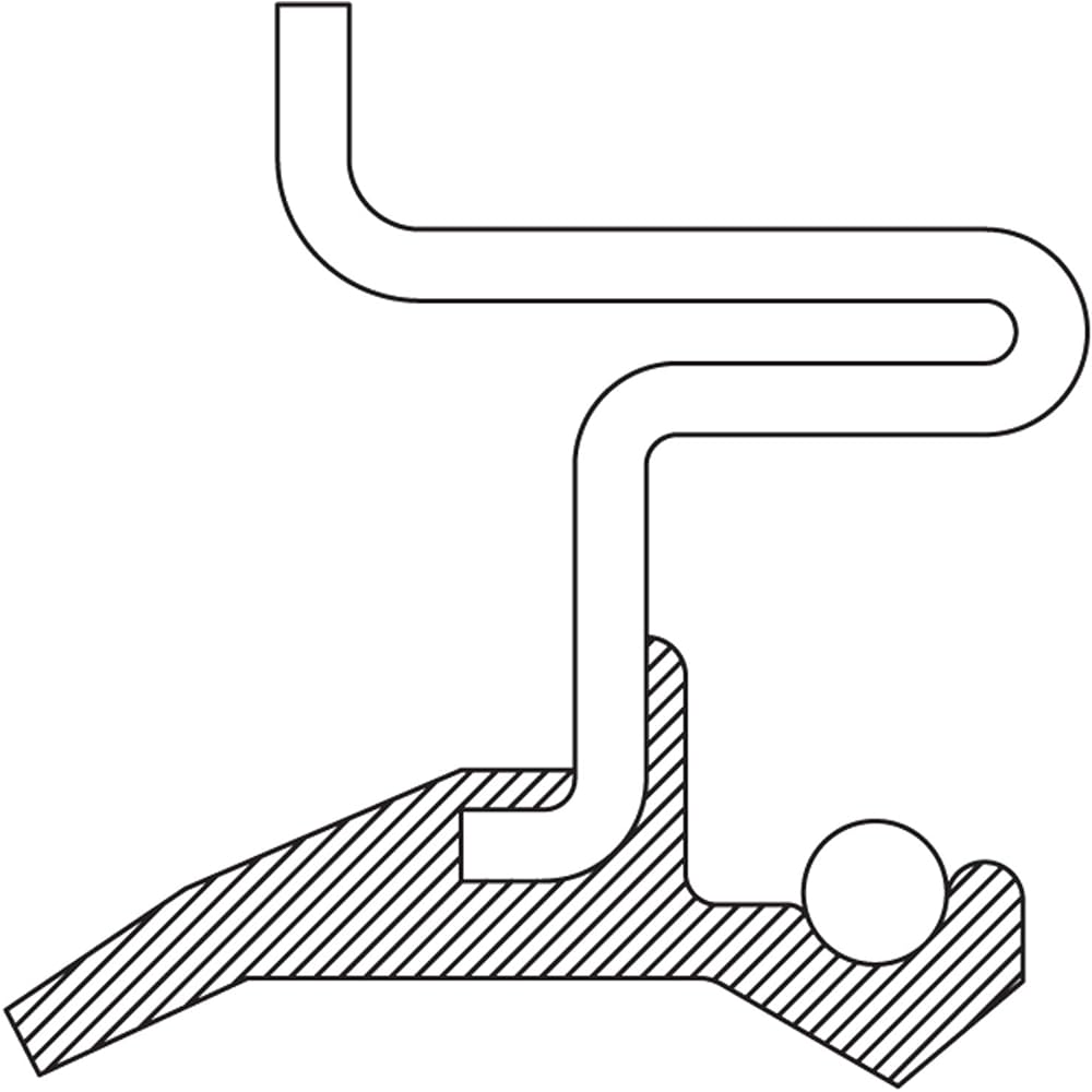 NATIONAL 4370N Transcase Output Shaft Seal