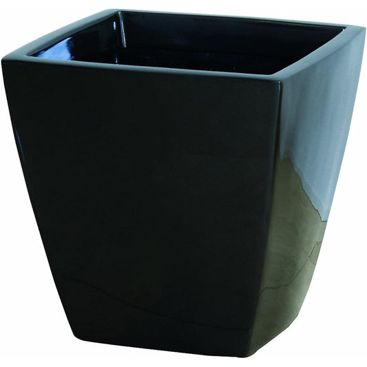 Daiwa Plastic Pot Cover & Pot Urban Pot AS Type Bottom Perforated 350 x 350 x H335 AS-35 Metallic Gray