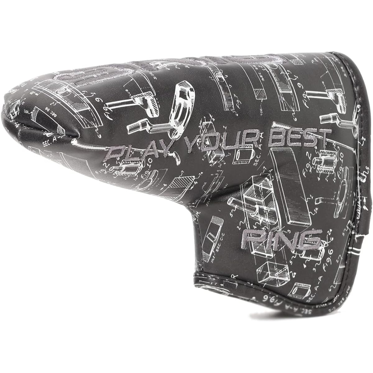 PING PATENT PC BLADE Pin Type Blade Putter Cover 36480 HC-P2201