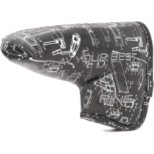 PING PATENT PC BLADE Pin Type Blade Putter Cover 36480 HC-P2201