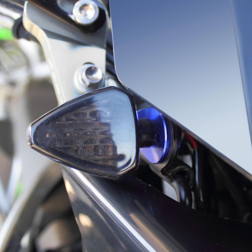 MOTOLED Flasher Holder Plate Blue D45-59-952