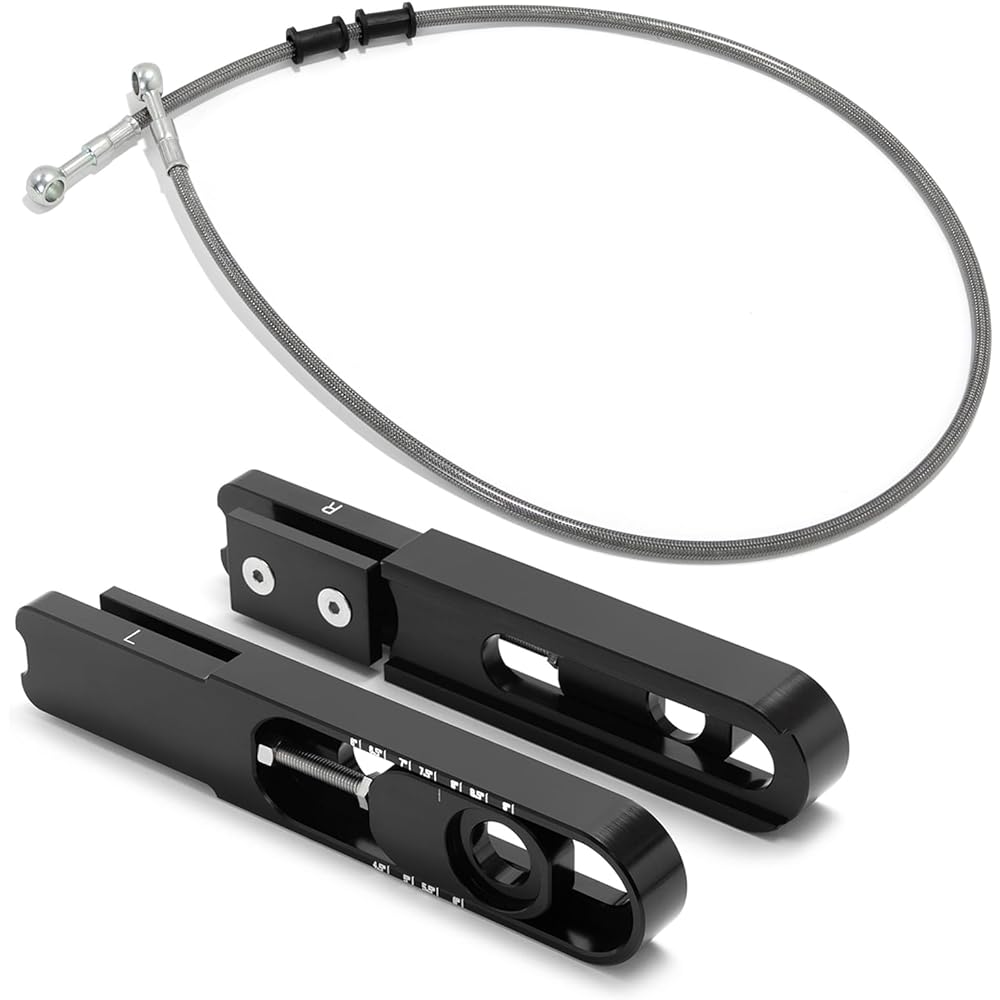 TARAZON Swing Arm Extension & Brake Line Compatible Vehicles Kawasaki Ninja ZX9R 2002-2003 ZX12R 2000-2005 ZX14R / ZZR1400 2006-2011