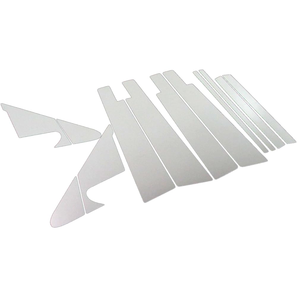 BRIGHTZ Vanguard 33 38 Super Mirror Stainless Plated Pillar Panel 12PC Visor Useful [PIL-SIL-110] ACA33W ACA38W GSA33W ACA33 ACA38 GSA33 ACA GSA A33 A38 30 Vanguard Vanguard 1216