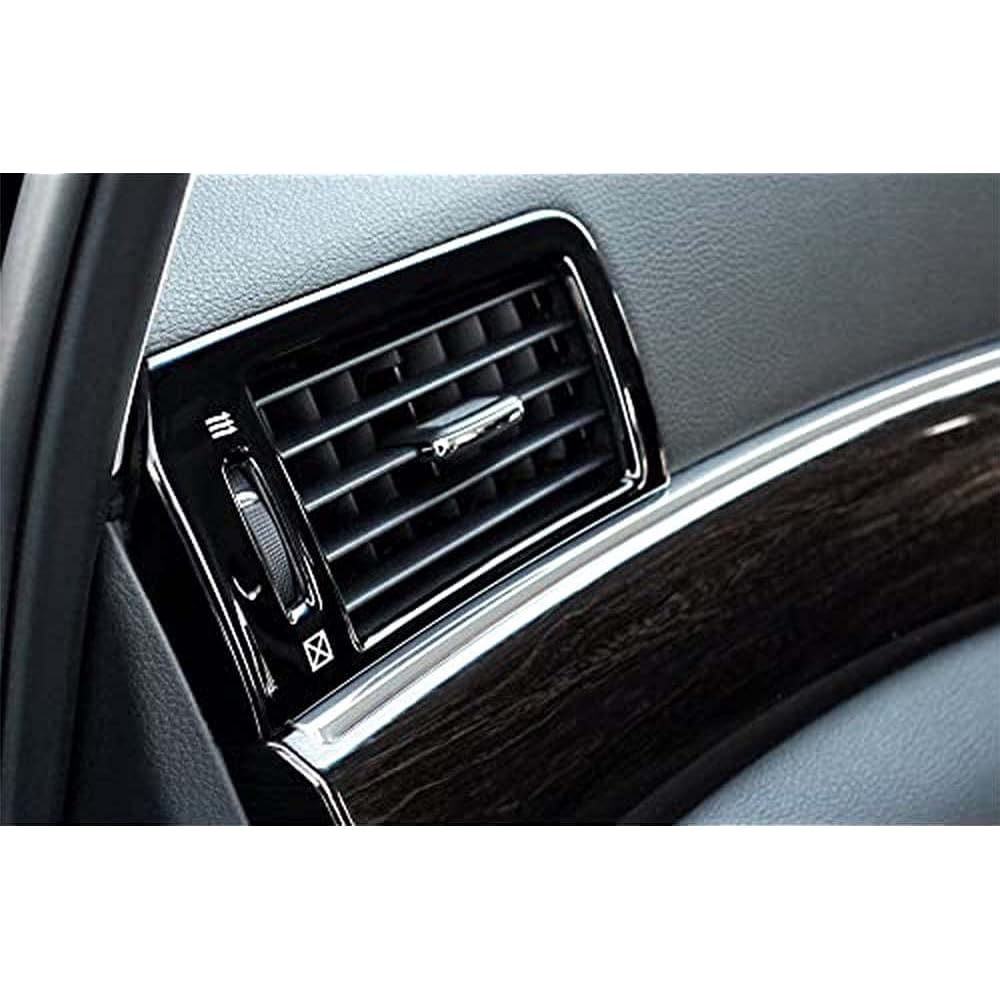 SecondStage Nissan Elgrand ELGRAND E52 Late Compatible Duct Panel Piano Black SHN0100BLK