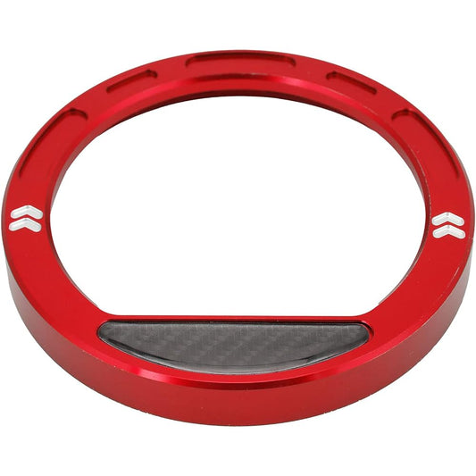 Fydun Front Dashboard Speedometer Gauge Bezel Trim Replacement for Polaris RZR570 RZR 800 900 RZR 1000 -BLK(Red)