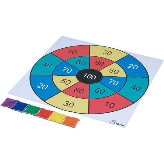 TOEI LIGHT Target Play Sheet Darts B-3597C (Approx.) Sheet 90 x 90 cm, Beans Bag 9 x 9.5 cm