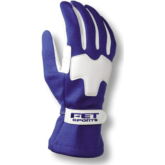FET Sports 3D Lightweight Gloves Blue/White L FT3DLW11