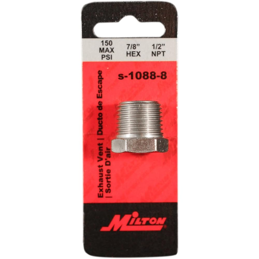 MILTON S-1088-8 1/2 inch NPT Brier vent