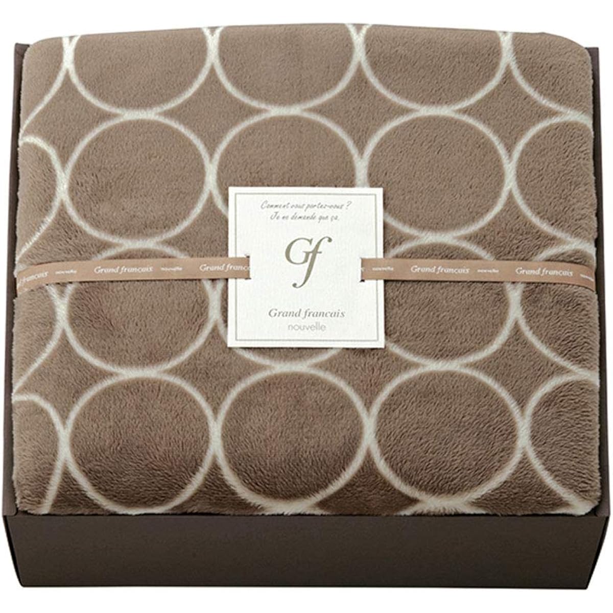 Ota Grand Francais Nouvelle High Soft Touch Meyer Blanket GFN8106 Greige/7078037