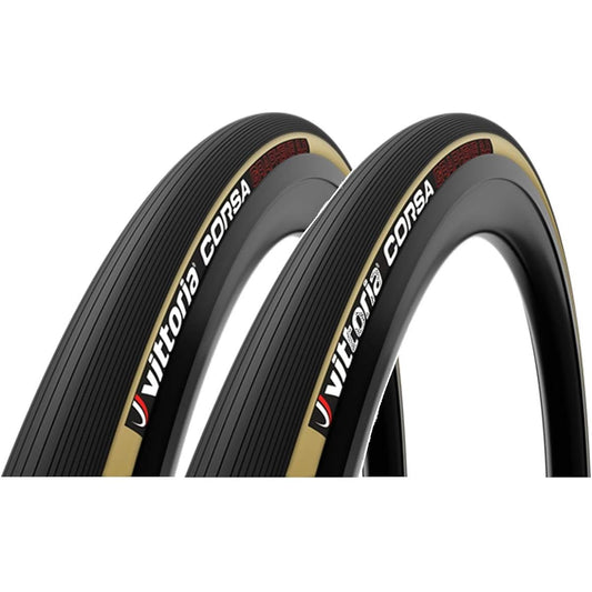 Set of 2 Vittoria CORSA G2.0 Clincher Tire 700c Vittoria Clincher Tire [Parallel Import]