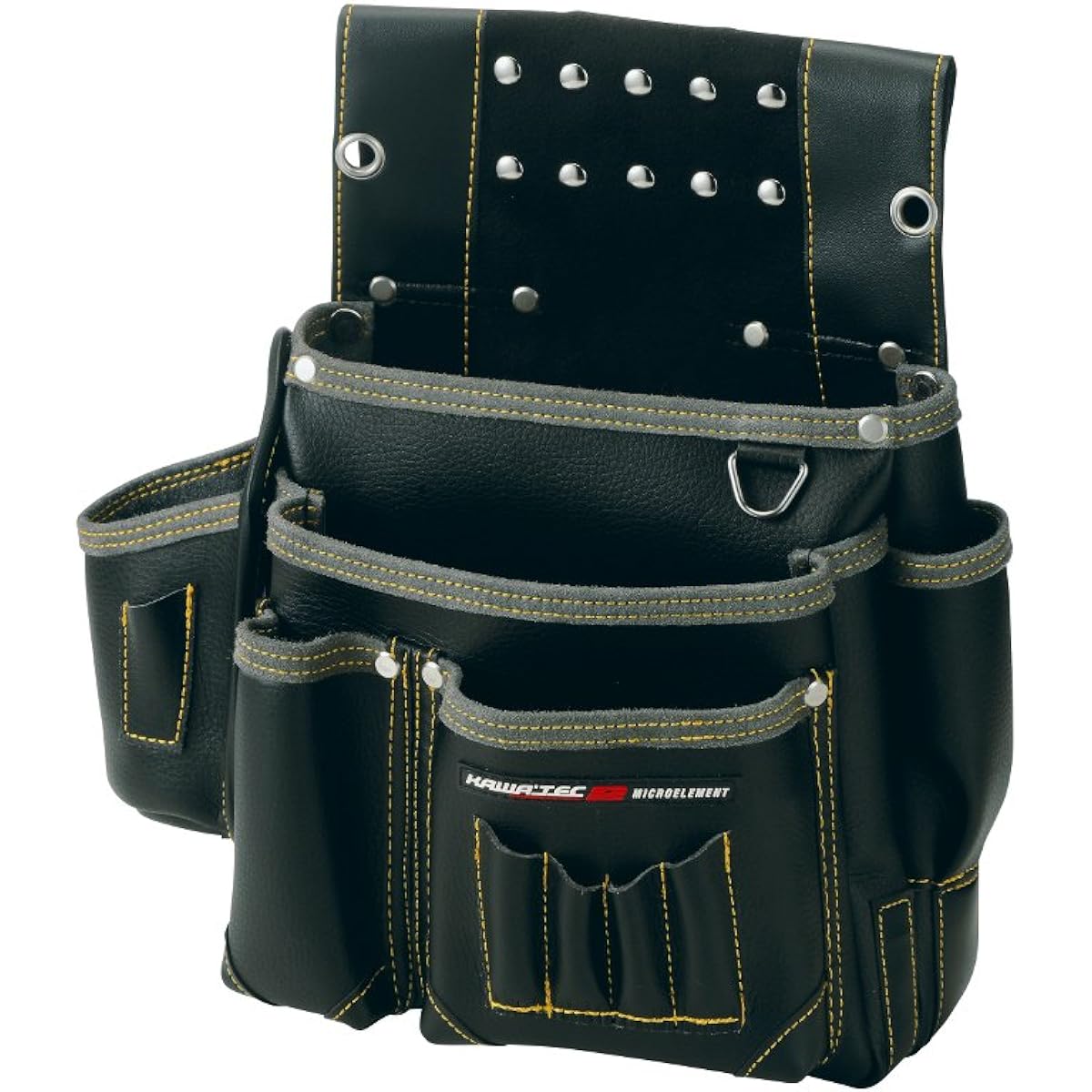 Prostar Temporary Frame Nail Bag with Ink Pot Holder Large KE-802B Black