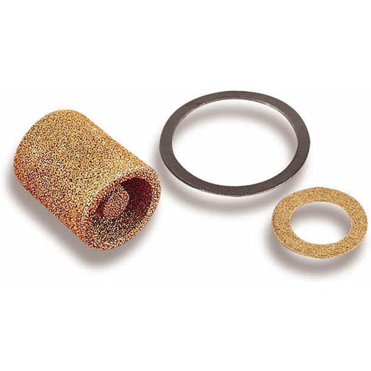 Holley 162-500 Brass carburetor fuel inlet filter 2 packs