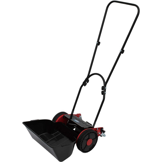 Daishin Manual Lawn Mower Automatic Adjustment Blade 4939736702048 DGM-H200R Horticulture Gardening Agriculture Women Comfortable Easy Garden Farming Home Vegetable Garden Shiba Compact Reel Type Quiet Wide Range Safe Hand Push Mower Tool Lightweight