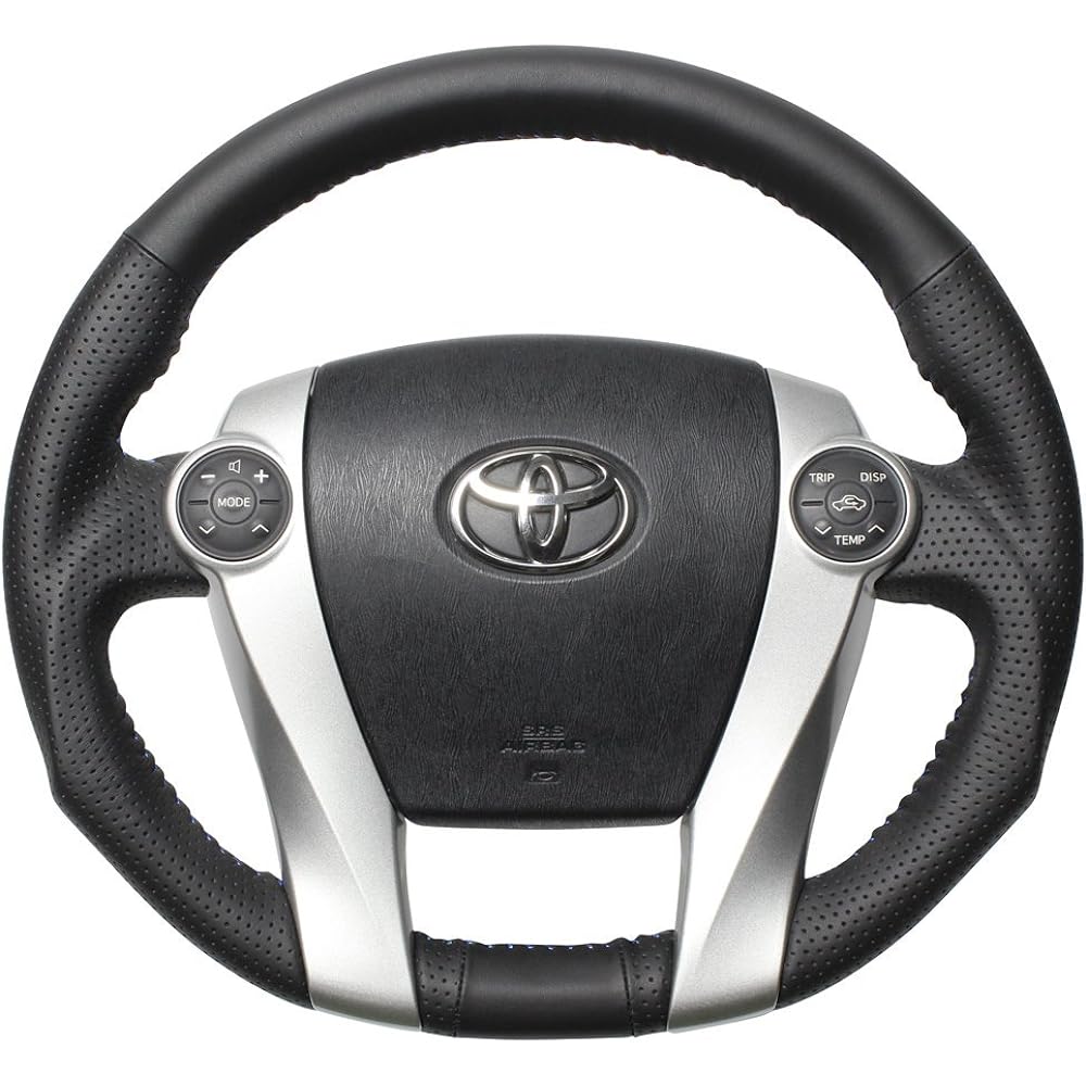 REAL Steering [Aqua (10 Series)] Original Series All Leather 30-2-LPB-AQA