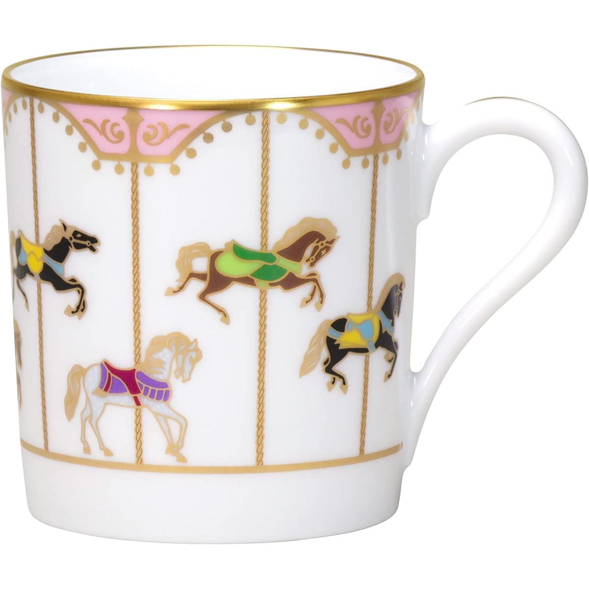 Okura Toen Succeeding Carousel (Pink) Mug 107c/1901-p