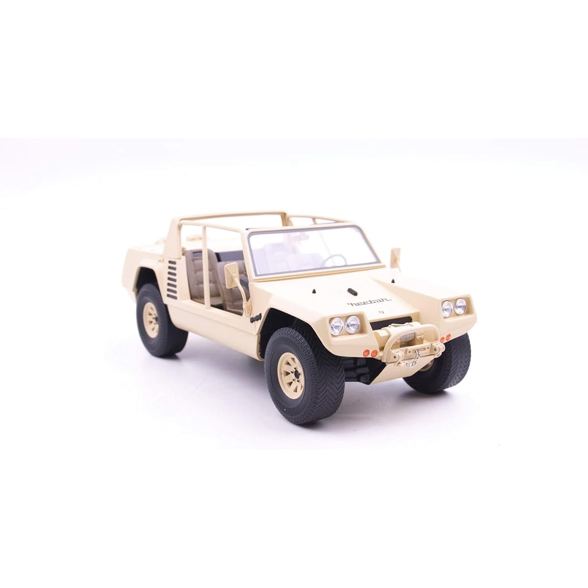 Kyosyo Original 1/18 Lamborghini Cheetah Khaki Finished Product