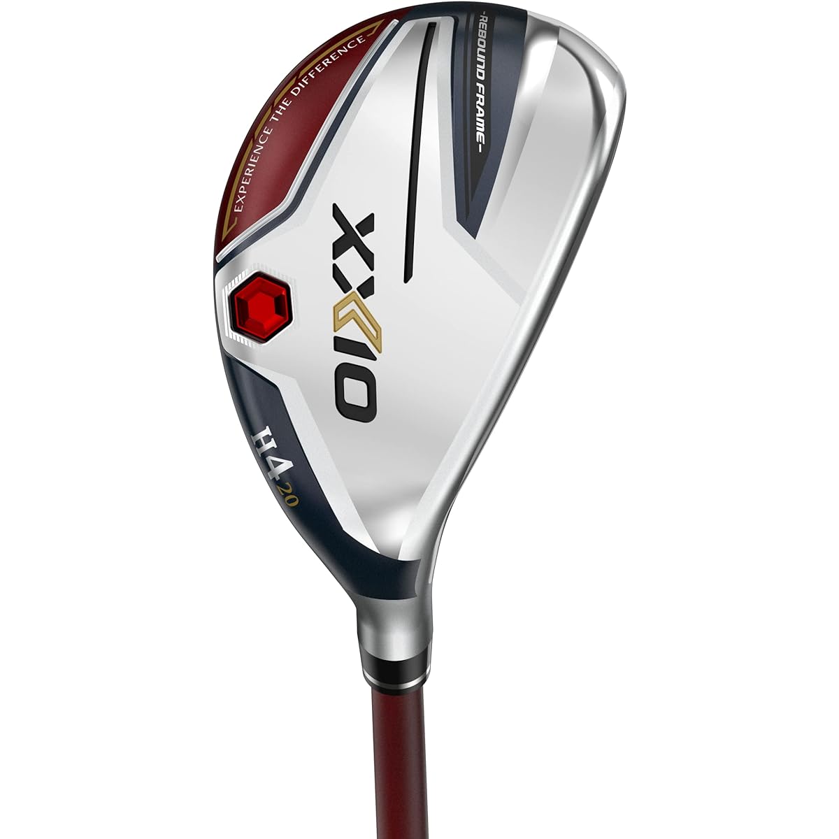 DUNLOP Utility XXIO Twelve Hybrid [Model with genuine catalog shaft] MP1200 Shaft Carbon Men's Right Red Loft Angle: 18 degrees Count: H3 Flex: SR Golf Club Utility Club