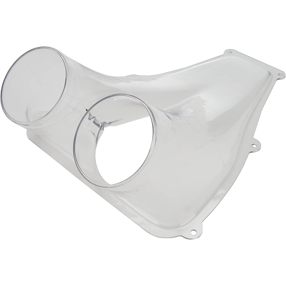 ALLSTAR ALL42144 Clear Dual Hall Plastic Brake Cooling Duct