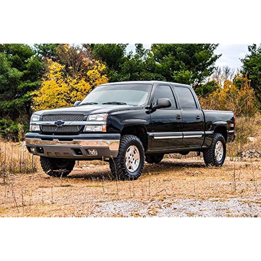 ROUGH COUNTRY 2 inch leveling kit (conformity) 1999-2006 Chevrolet Silverad GMC Sierra 1500 4WD | 00-06 Taho Sabban Yukon | 7592