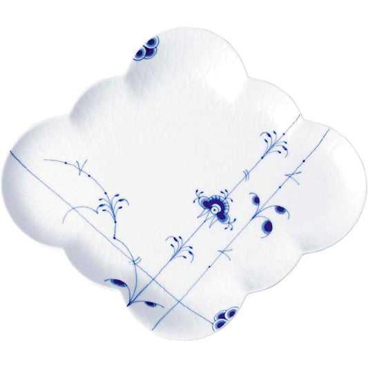 [Regular Imported Product] Royal Copenhagen Blue Palmette Diamond Dish Plate 1017429