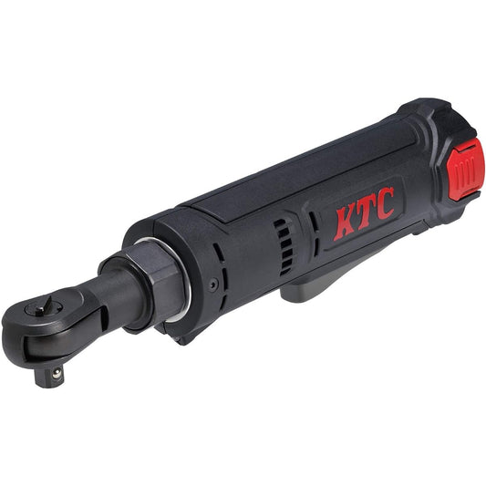Kyoto Machinery Tools (KTC) 9.5SQ Engine Room Exterior Removal Maximum Torque 34Nm 7.2V Compact Type Cordless Ratchet Wrench Set Total Length 253mm Lightweight 750g JTRE310