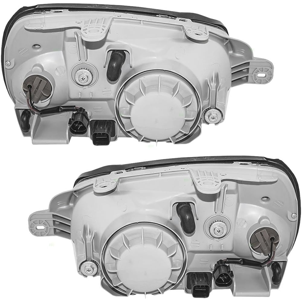 BROCK replacement driver and passenger headlights for passenger seats 2002 2002 2003 Santa FE 92101-26050 92102-26050