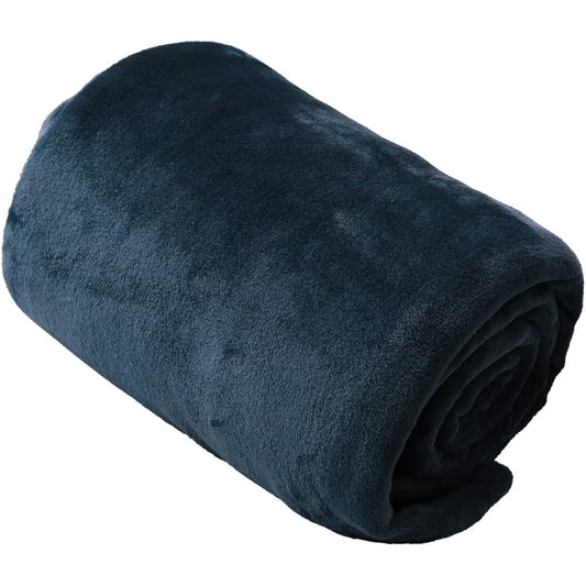 AQUA (Aqua) mofua (Mofua) Warm Duvet Cover Double Blanket Double Winter Dark Navy +2℃ Heat generating type Heatwarm Moisture absorbing heat generating material Premium Microfiber Duvet cover Blanket Throw cover Blanket cover Washable (Former company name
