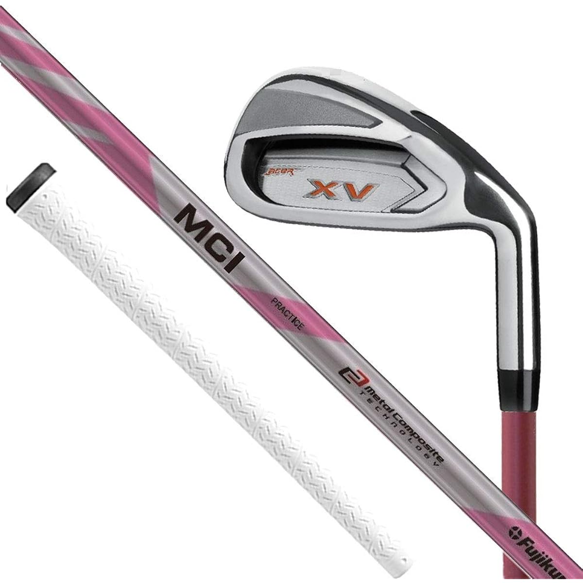 Fujikura Practice Club #7(XV) Iron (MCI PRACTICE) LTC Moebius White (37 inch specification) Pink