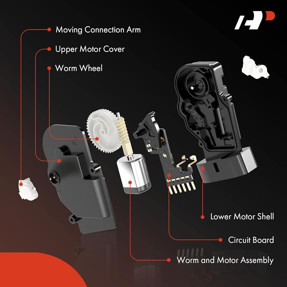 A-PREMIUM Door lock actuator Mazda 5 2006-2010 2012-2017 Rearlight compatible