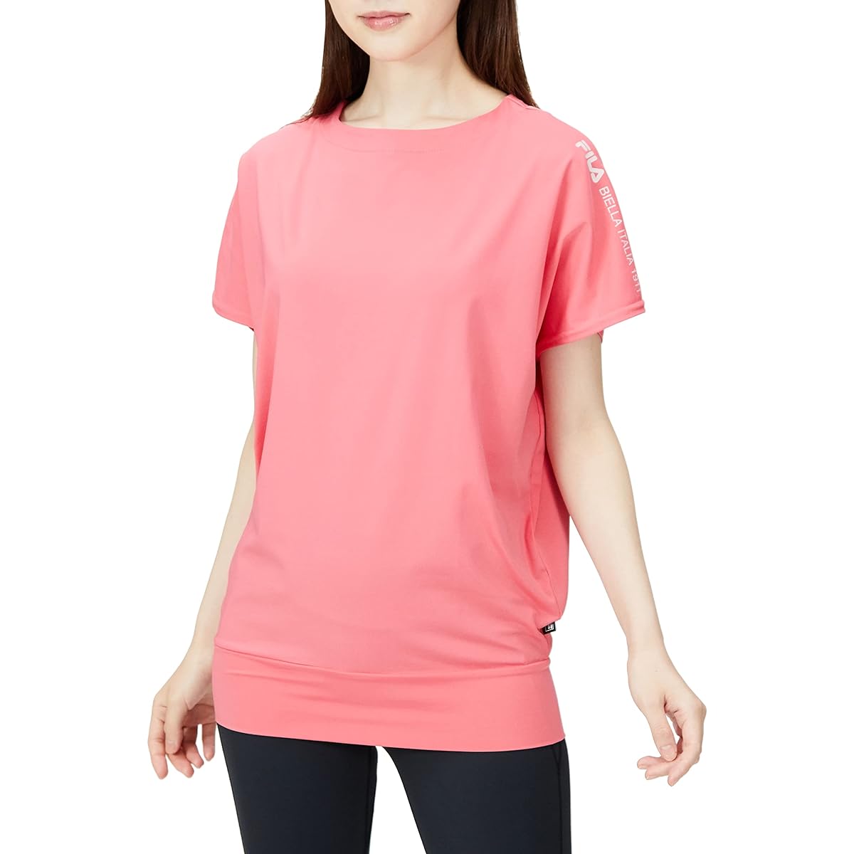 [Fila] T-shirt, Stretch T-shirt, Women's