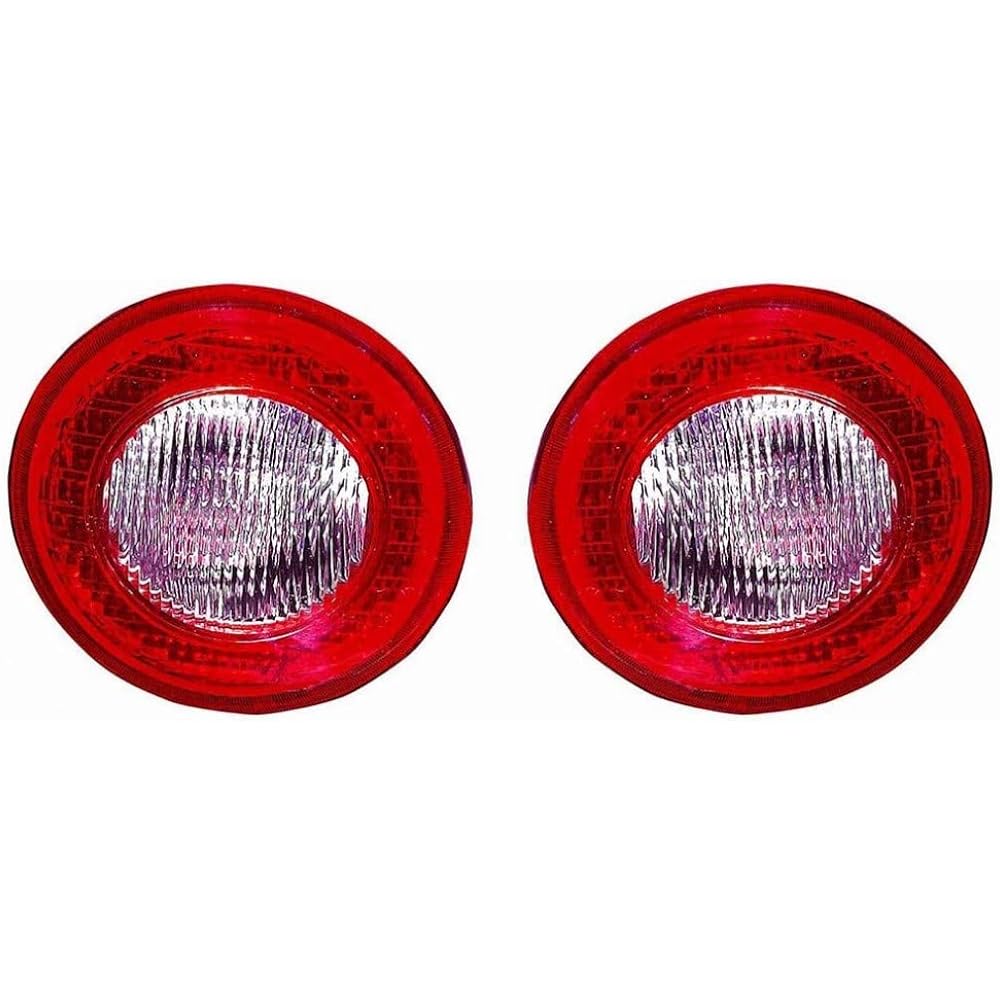 Chevrolet HHR Tail Light Assembly 2006 07 08 09 10 2011 Pair driver's seat and inside DOT certification on the passenger seat side