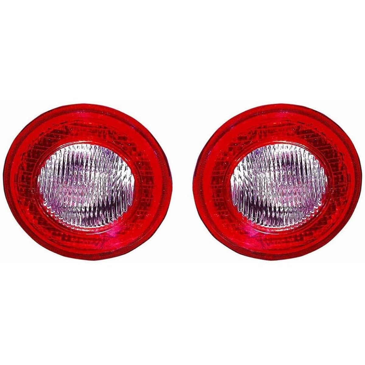 Chevrolet HHR Tail Light Assembly 2006 07 08 09 10 2011 Pair driver's seat and inside DOT certification on the passenger seat side