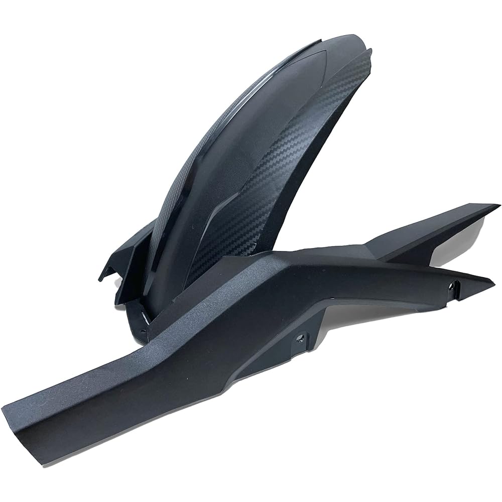 [MOS] Carbon style PP long rear fender resin GSX-R125/150 GSX-S125/150 Dress up modification sporty mudguard rear fender chain cover guard