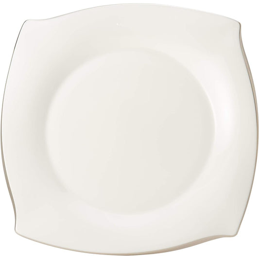 NARUMI Plate Forte Platinum 32cm Square Dinner 50554-5240
