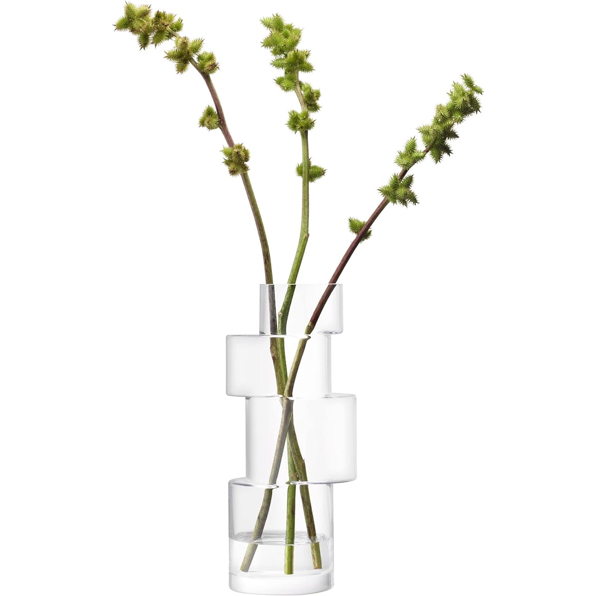 LSA Flower Vase Clear Height 35cm Tier G1729-35-301