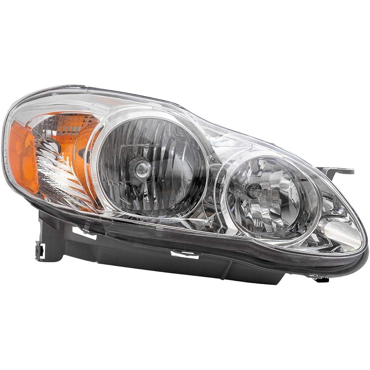 BROCK replacement Passengers Halogen Headlight Headlight With Clear Lens 2005-2008 Corolla N. America 8111002360