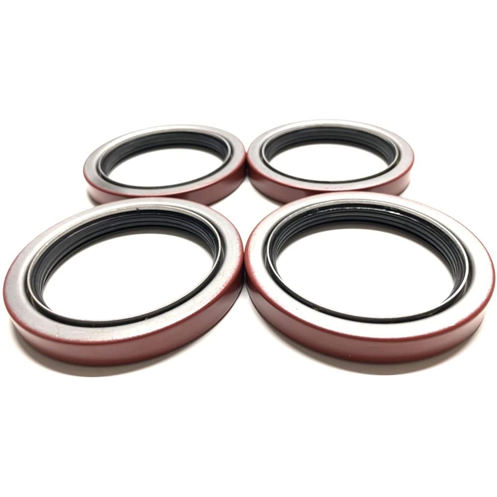 WPS Trailer Hub Wheel Unitized Oil Seal 10-51 (370150BGO) 9K-10K GD Accelerator ID 2.875 inch x OD 3.880 inch (4 packs)