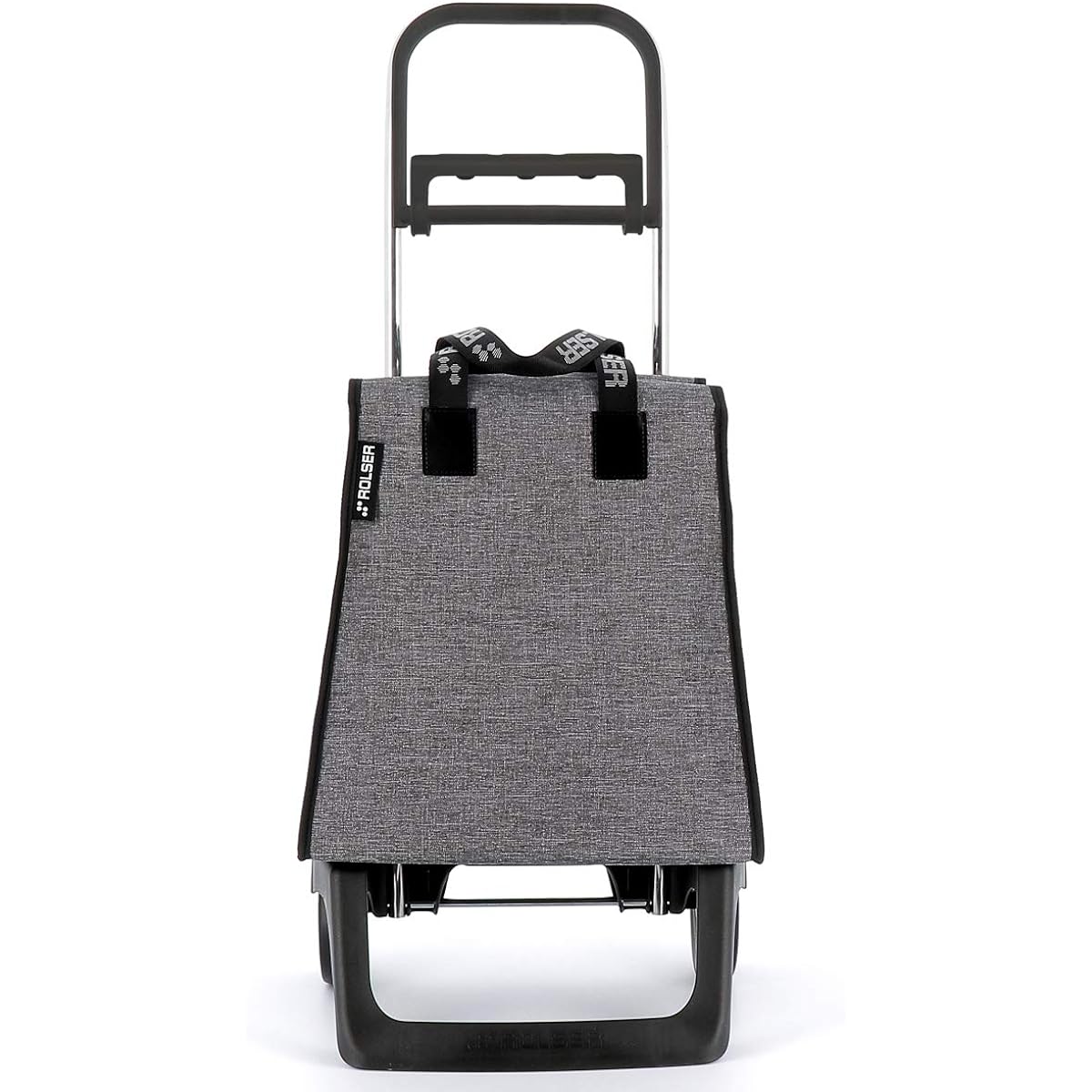 ROLSER Folding Shopping Cart MIK Tweed Gray 35x30x82.5 [Parallel Import]