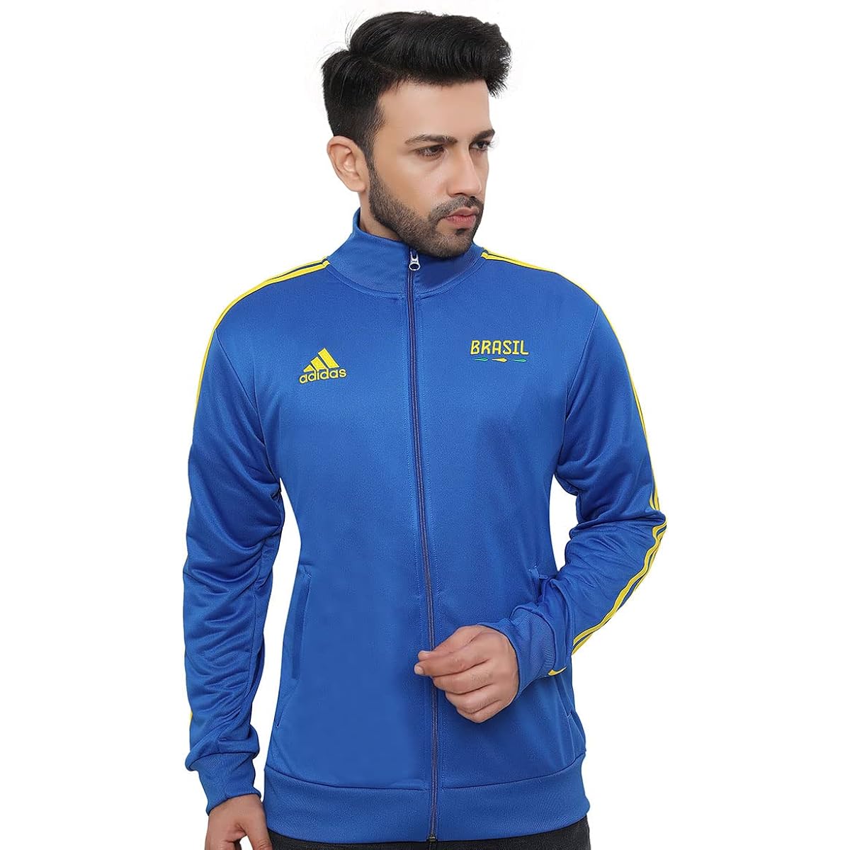 [Adidas] Soccer Jersey Top FIFA World Cup 2022(TM) Brazil Track Top V6036 Men's