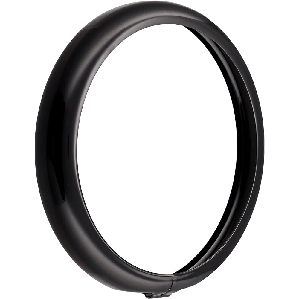 Kijima Motorcycle Bike Parts Headlight Bezel Black XL DYNA etc. *Excluding custom HD-01556