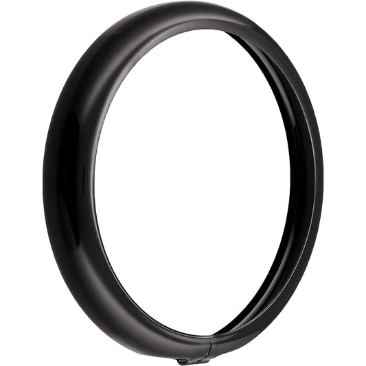 Kijima HD-01556 Custom Motorcycle Parts Headlight Bezel Black XL DYNA Etc