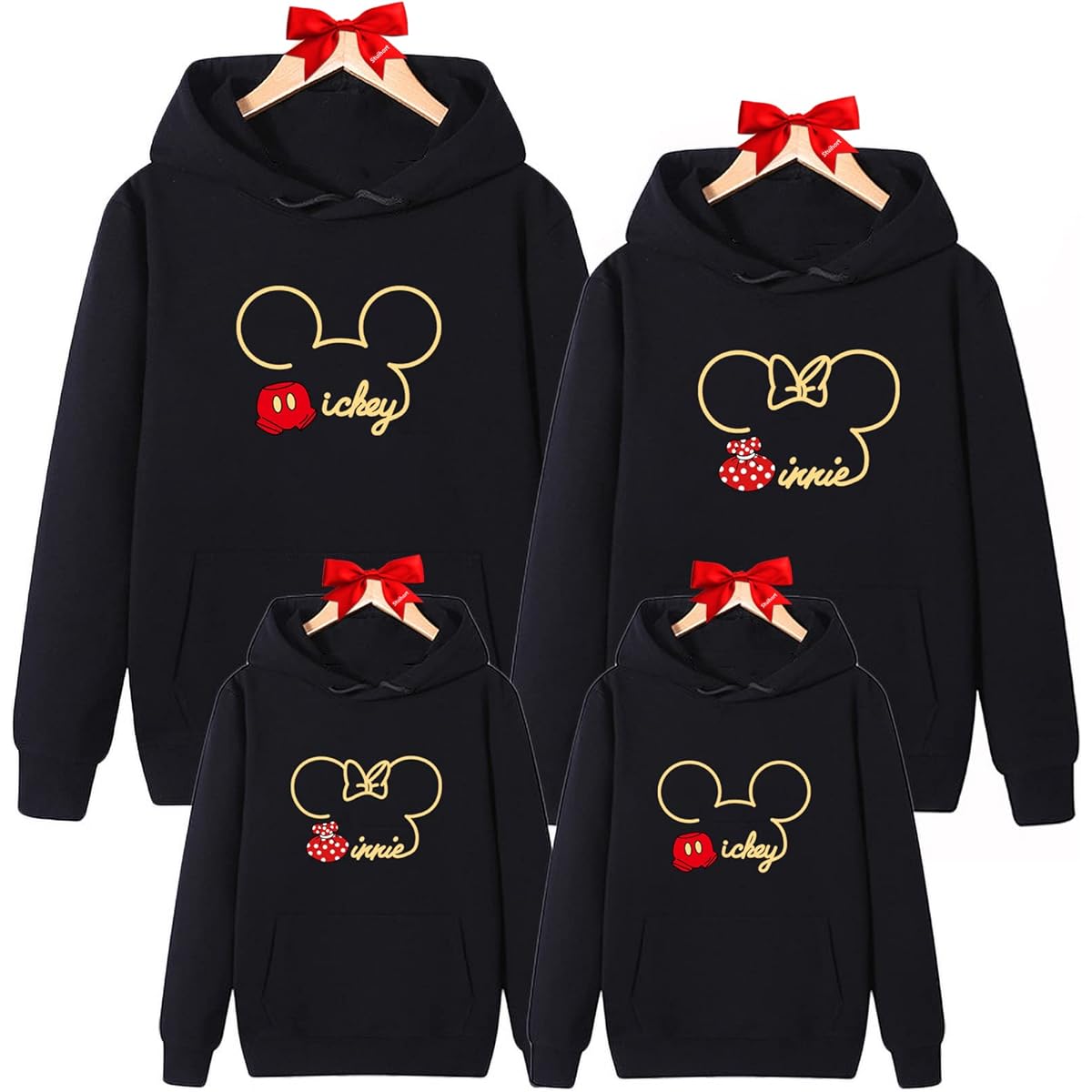[Stuihort] [Next day delivery] Parent-child matching hoodie, cute, stylish, couples, matching, creative design, sweatshirt, cute hoodie, parent-child clothing, popular, casual, Korean style, tops, pullover, boys, girls, dads, moms, spring, autumn, winter