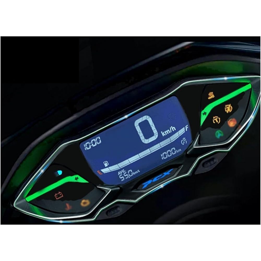 Fits for Honda PCX 160 2021 Motorcycle Instrument Cluster Scratch Protection Film Screen Scratch Protection Film Protector Instrument (Color : 2Pcs)