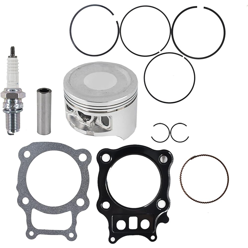 Piston ring gasket kit kit spark plug 2000-2006 Honda launcher TRX350