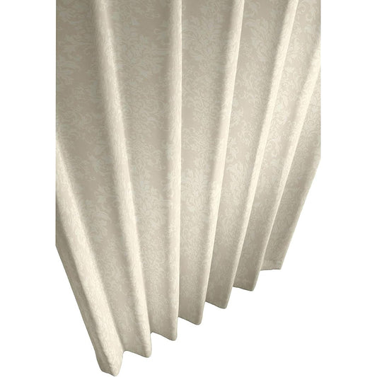 1 drape curtain (with 1 tassel) Classic Ivory 200x110cm Washable Shape-stable J-12225