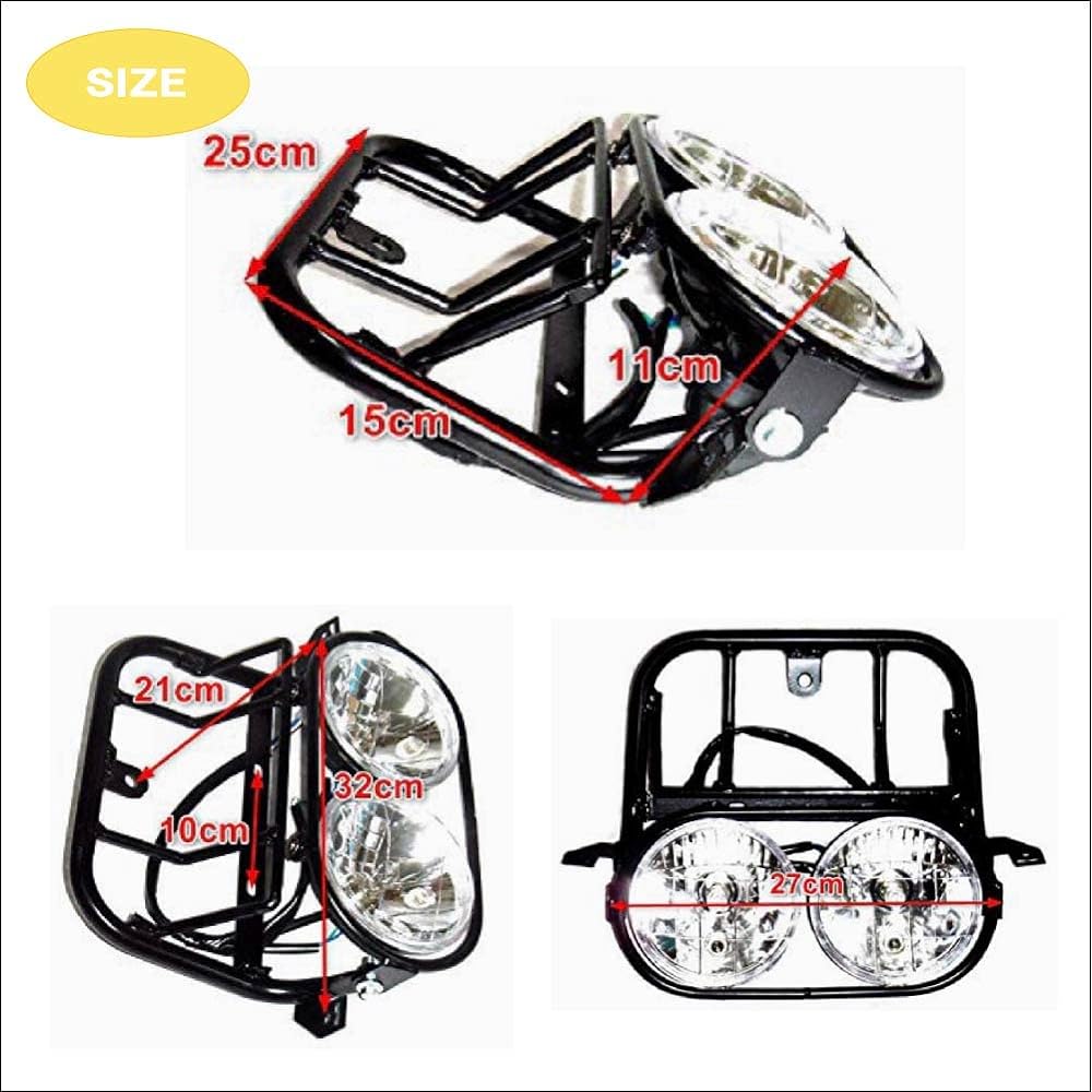 [Life Design Johnson.76] Zoomer ZOOMER AF58 Headlight Stay Set External Product Gyro X Monkey